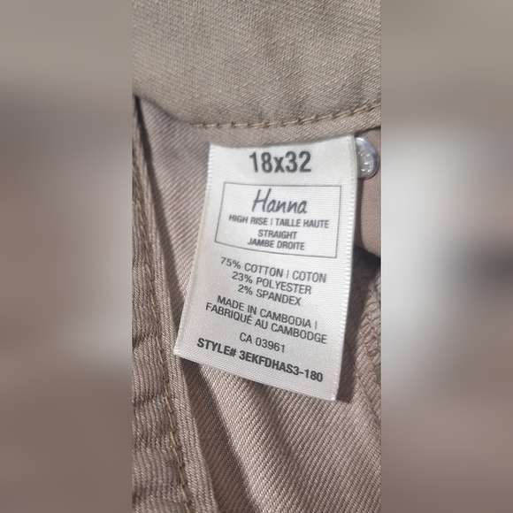 Womens 18×32 Hanna High Rise Straight Leg - Picture 4 of 5